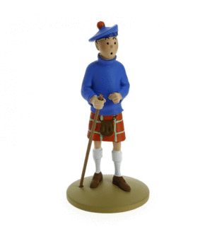 FIGURA PVC TINTIN ESCOCES