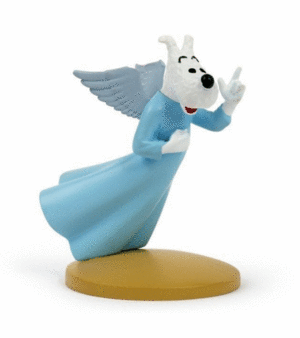 FIGURA TINTIN PVC   MILU ANGEL