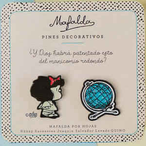 PIN DECORATIVO MAFALDA