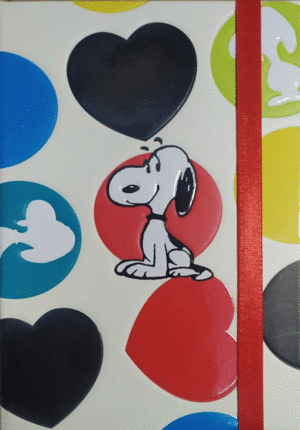 LIBRETA TD MEDIANA SNOOPY COLORFULL