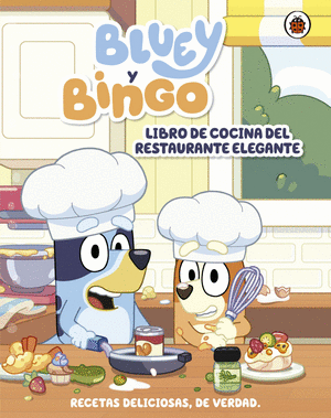 BLUEY. LIBRO DE COCINA DEL RESTAURANTE ELEGANTE