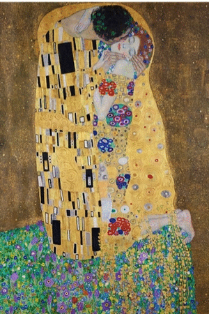 ROMPECABEZAS RESINADO EL BESO DE GUSTAV KLIMT