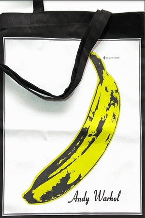 TOTEBAG NEGRA  THE VELVET UNDERGROUND