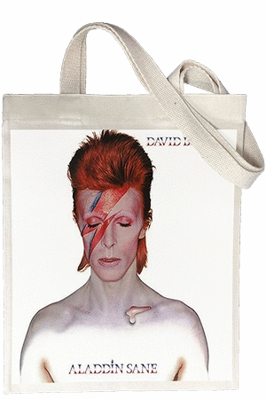 TOTEBAG DAVID BOWIE ALADDIN SANE