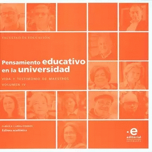 PENSAMIENTO EDUCATIVO EN LA UNIVERSIDAD.