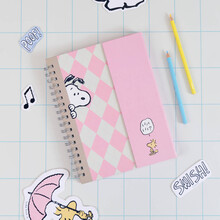 CUADERNO SNOOPY PINK